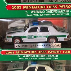 2003 Hess Miniature Hess Patrol Car NIB